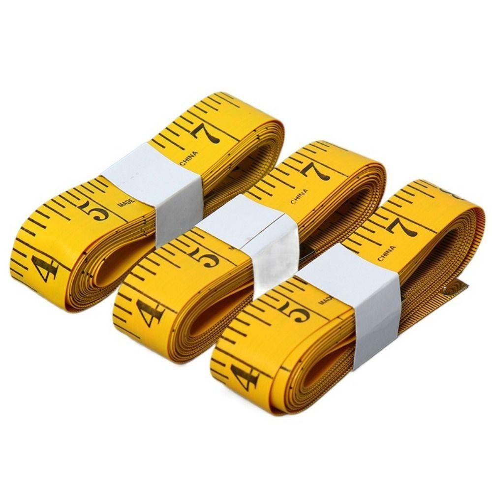 3Pcs 9.8Feet Soft Tape Measure Metric Scale Measuring Body Measuring Tape  Sewing Craft