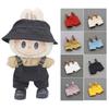 For 17cm Labubu Doll Clothes Fashion Clothes Hoodies Doll Clothes Color Match Hoodies Dolls Accessories Cute Decoration Little Cloths