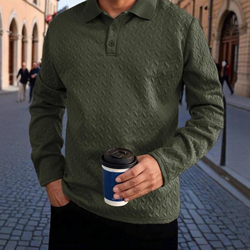 Men S Short Sleeve Casual Solid Color Polo Shirt