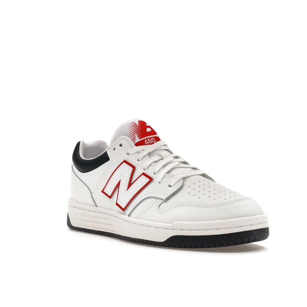 New Balance 480 White Navy Unisex Sneakers BB480LWG