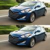 Для Hyundai Accent 2012 2013 2014 2015 2016 2017 DRL светодиодные дневные ходовые огни противотуманные фары автомобильные фары водонепроницаемые дневные огни