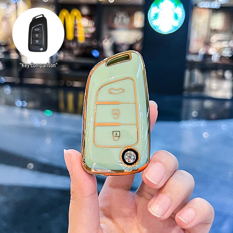 Stylish Key Case for Dongfeng Fengshen AX7, AX3, AX4, AX5, Fengdu MX5, A30 Car Models