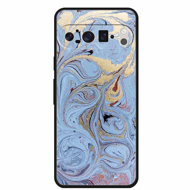 For Google Pixel 10 Pro XL 5G Case Fashion Marble TPU Soft Silicone Back Cover Phone Cases Shockproof Mica Painted Para Capa New