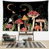 Гобелен с изображением гриба-бабочки, настенный Гобелен в богемном стиле, хиппи Tapitz, гостиная, спальня, домашний декор
