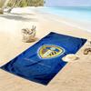 Пляжное полотенце с принтом Leeds United, Большое мягкое быстросохнущее полотенце для пляжа, кемпинга, плавания