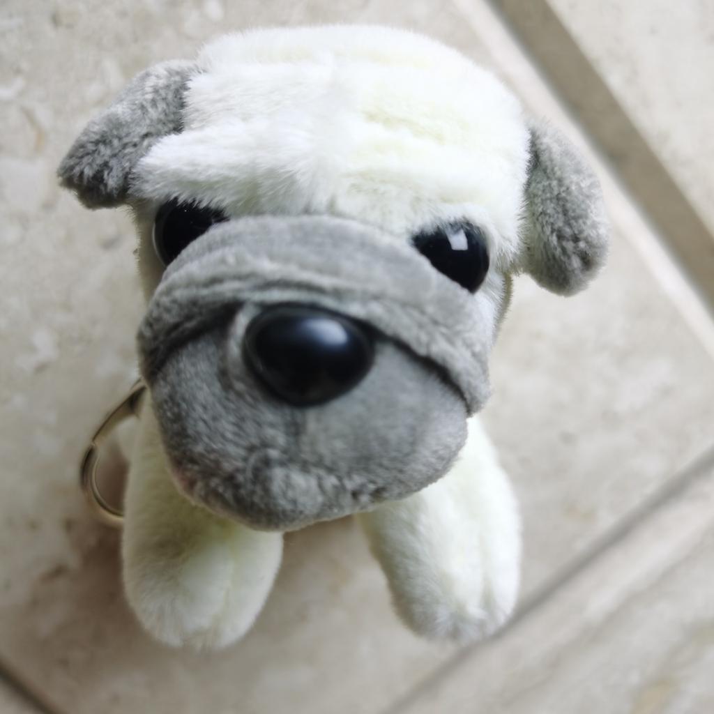 Плюшевая игрушка Собака Шарпей, Кукла Щенок, Кукла-подвеска на школьный рюкзак