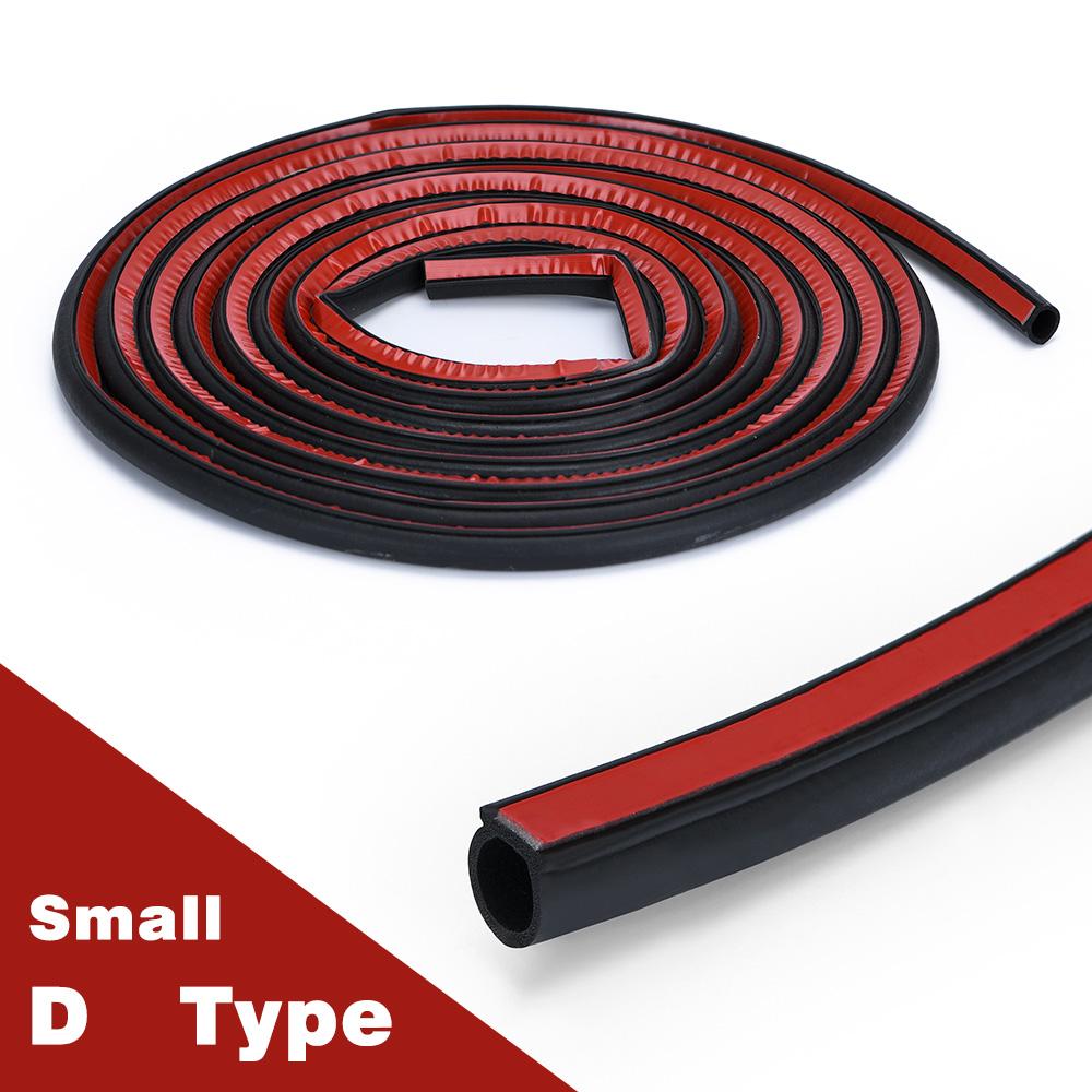 4-метровая уплотнительная лента для автомобильных дверей из EPDM-резины с сильным клеем для шумоизоляции и защиты от атмосферных воздействий