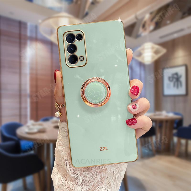 Роскошный чехол-держатель для кольца для Samsung Galaxy A53 A13 A23 A52 A32 A72 A73 A12 A51 A71 4G 5G покрытие силиконовый чехол A 53 33