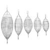 Fishing Bait Cage Stainless Steel Lure Cage Carp Fishing Trap Basket Feeder Holder for Shrimp Crab F