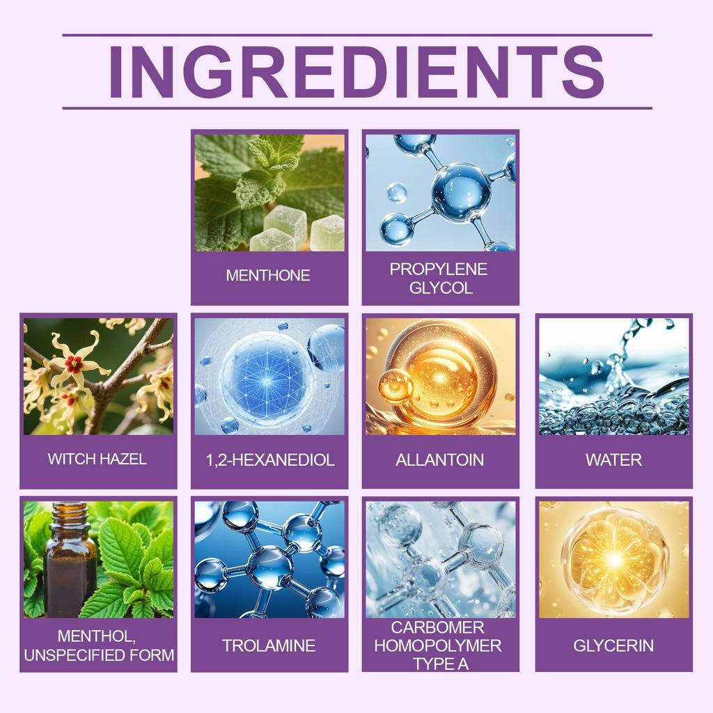 Юдаоплейсхолдер0 Гель Перианальный Успокаивающий Гель Гель от Геморроя Снимает Отек, Зуд и Дискомфорт,20г