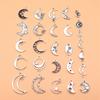 27pcs/set Moon Charms Jewelry Making Supplies Crafts Popular