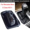 Для Mercedes Benz E Class W211 S211 2002 2003 2004 2005 2006 2007 2008 2009 Автомобильная 6-скоростная ручка переключения передач с кожей