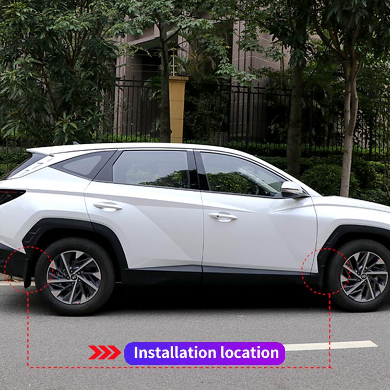 Для Hyundai Tucson NX4 2022 2023 ABS пластик автомобильные брызговики брызговики на крыло чехол протектор