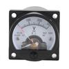 Round Voltmeter ABS Analog Dial Panel Gauge Accurate Tool for Measuring SO‑45 AC 0‑300 V