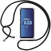 Transparent Case - BOOLING - for Samsung Galaxy A25 5G - Shockproof Protection - Adjustable Cord - Flexible