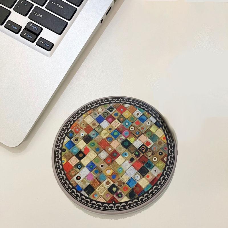 Керамические подставки в винтажном стиле, высокотемпературные держатели для чашек, противоскользящий коврик для кофейной кружки, многоразовая пробковая посуда, декор обеденного стола