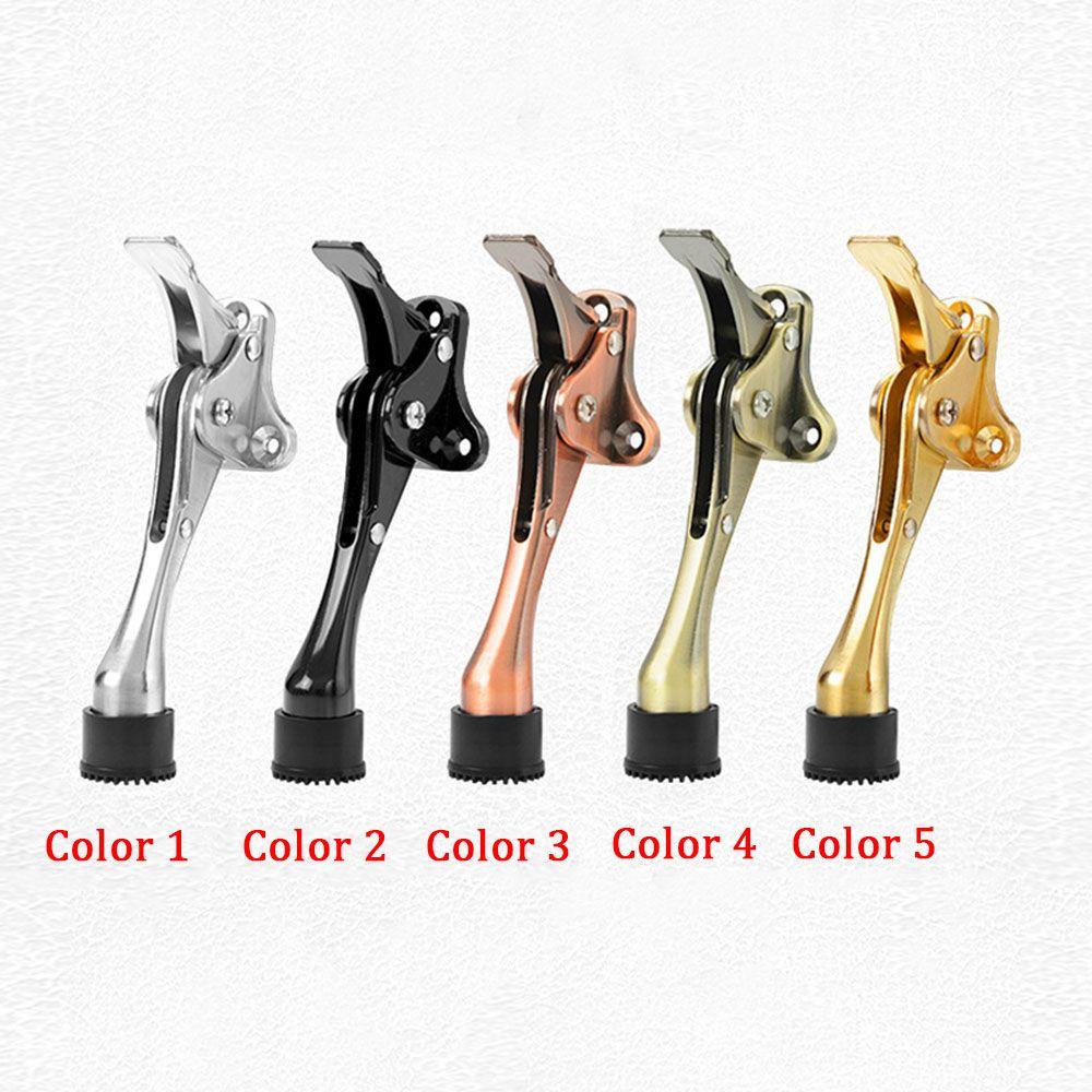 Клейкий цинковый сплав, противоударный, стопор двери, защитные настенные защитные устройства, напольный держатель для дверного упора