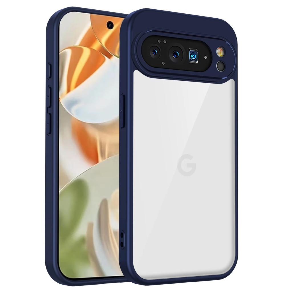 Simple Skin Friendly Ultra-Thin Plain Phone Cases For Google Pixel 10 9A Pro XL Shockproof Matte Clear TPU Protective Back Cover