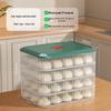 Dumpling Freezer Box - Fresh-Keeping and Quick-Freezing Storage for Wontons, Dumplings & Noodles