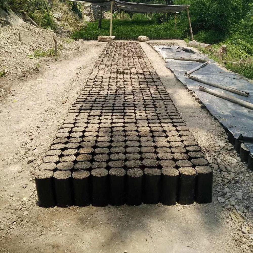 100Pcs Nursery Plants Cultivation Pot Planting Bag for Garden Orchard Tree Transplanting