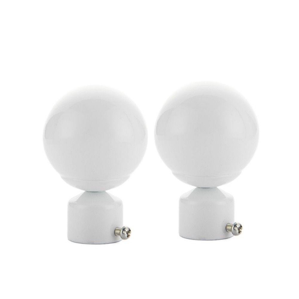 Железо Круглый Бытовой Римский Карниз Головка Карнизы Головка Карнизы Концевые Наконечники Аксессуары для Штор