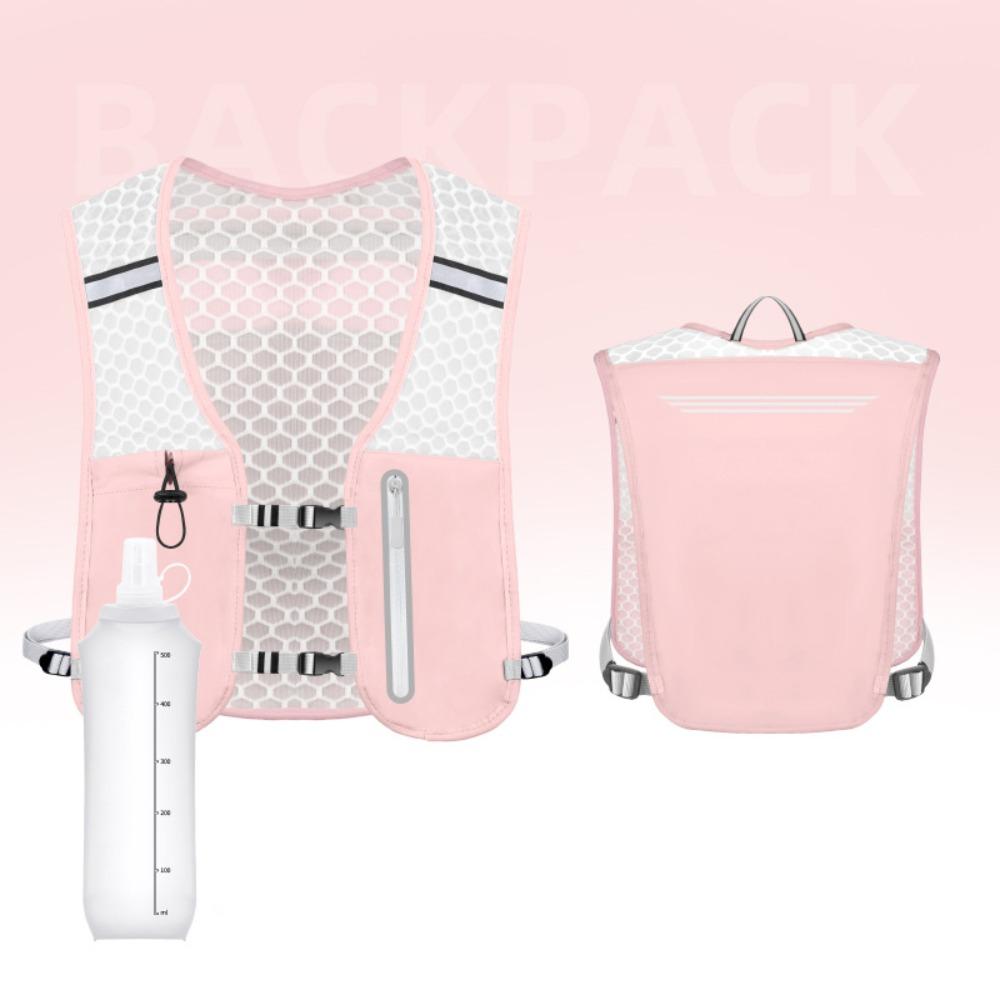 Reflective Reflective Running Vest Pack 2L Water Chest Pack Running Hydration Vest Bag Climbing