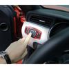 Headlight Switch Control Frame Cover 1PCS For Ford Mustang 2015- Bright Red