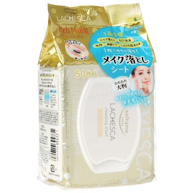 Kose Softymo Lachesca Очищающие салфетки Rich Moist