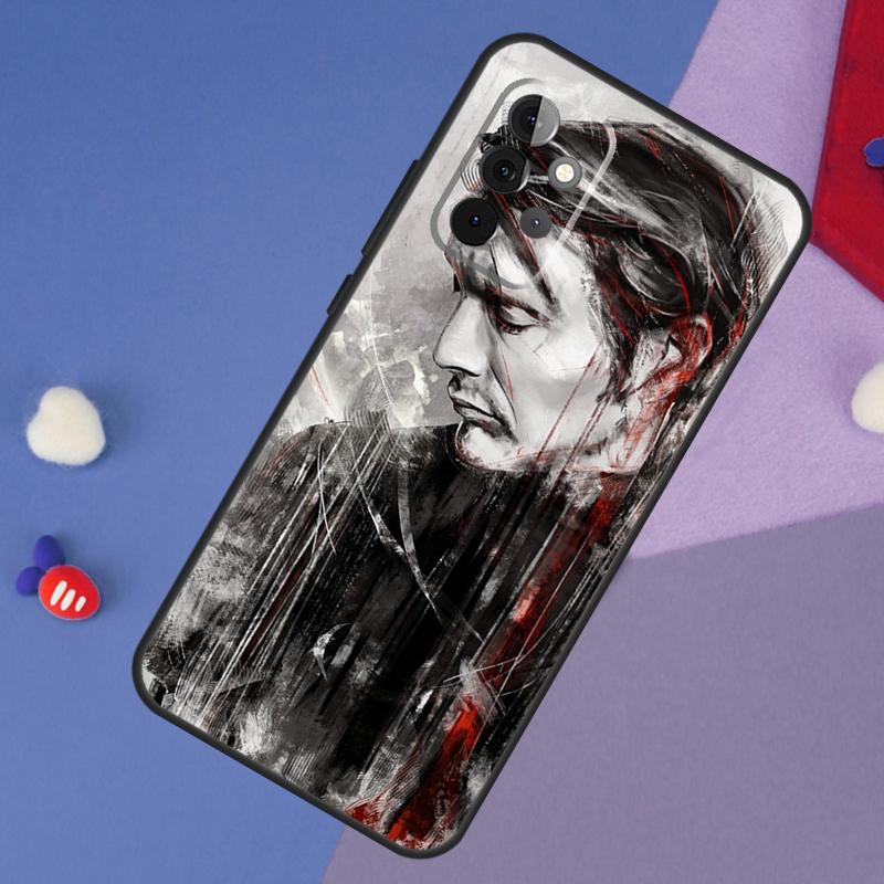 Mads Mikkelsen Case For Samsung Galaxy A24 A34 A54 A33 A53 A73 A22 A32 A52 A51 A71 A52S A12 A13 A14 Cover