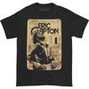 Men's Eric Clapton Concert Ticket Slim Fit T-shirt Black