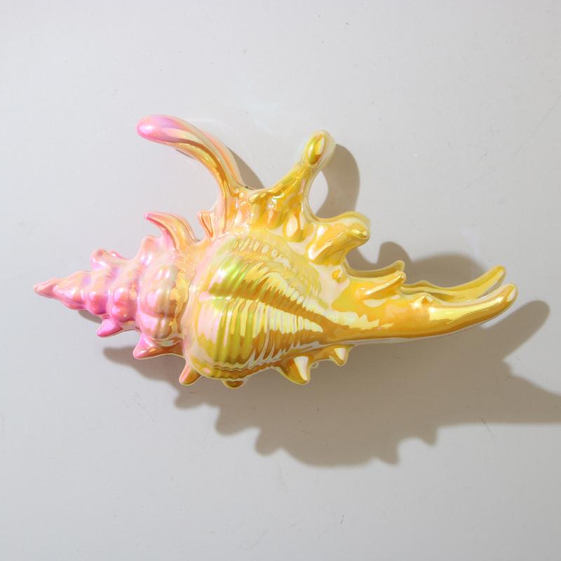 1 шт. Зажим-акула, заколка для волос в виде раскрашенной раковины, красочный аксессуар, обязательный для летних пляжных причесок