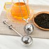 Tea Strainer Stainless Steel Tea Infuser Diffuser Ball Shape Long Handle Loose Leaf Tea Filter Infusor Kitchen Accessories