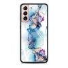 Чехол из закаленного стекла для Samsung Galaxy S21 S20 Ultra S10 Plus Lite S20fe 5g S10e S9 S8, бампер, чехол, шикарный мрамор, золотая фольга