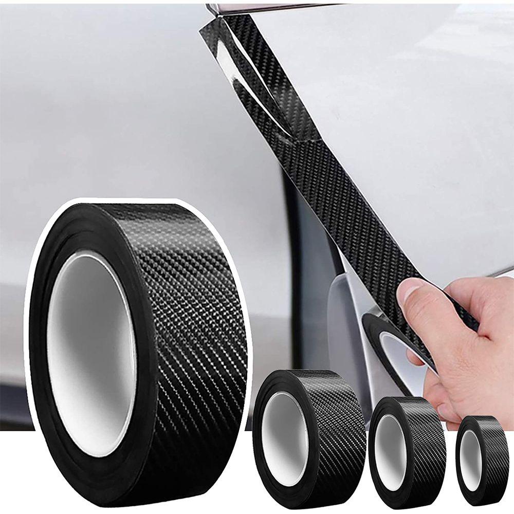 Body Sticker 3D Carbon Fiber Sticker Protection Film Anti Scratch Tape DIY Paste Protector Strip