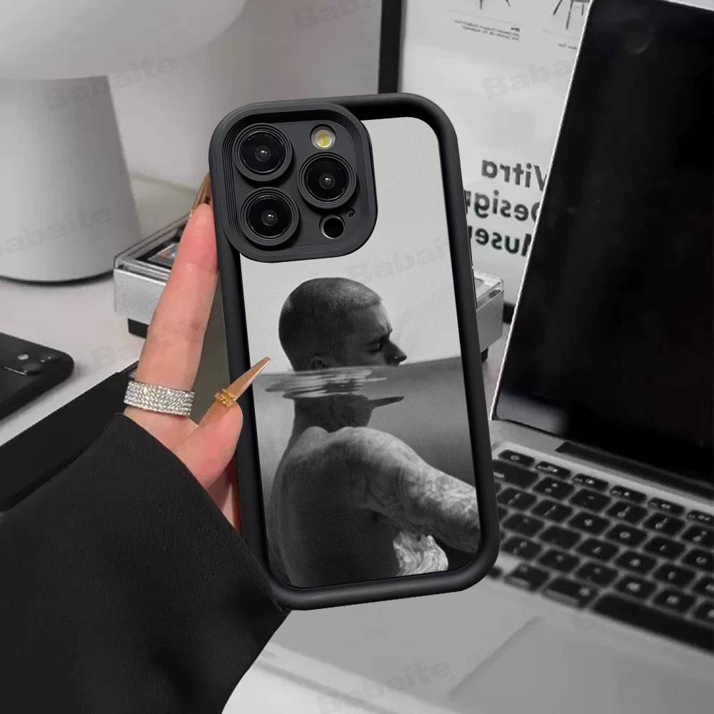 Чехол для телефона певца Джастина Бибера для iPhone 17 16 15 14 Plus 13 12 11 Pro Max Силиконовый чехол