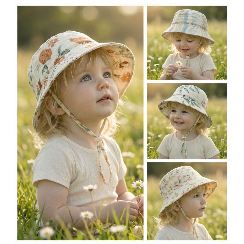Wide Brim Fisherman Hat UPF 50+ Kids Sun Hat New Sun Hat Summer Outdoor