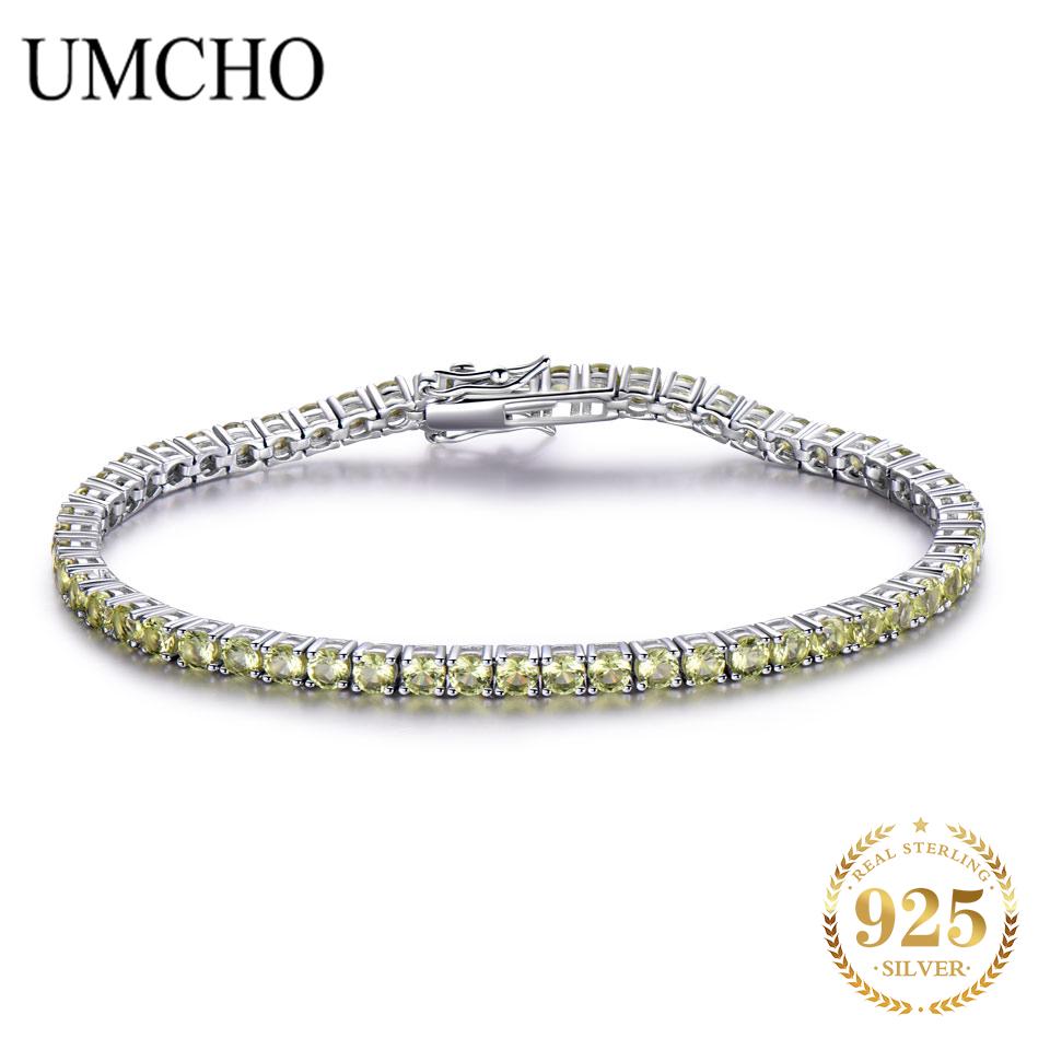 Umcho. Женский браслет из стерлингового серебра 925 с натуральными камнями