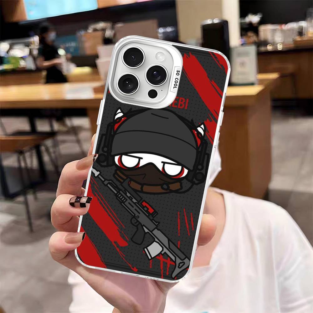 Game R-Rainbow S-Siege S-Six Phone Case For IPhone 17 16 15 14 13 Pro 12 11 Pro Max PLUS Color Back Cover