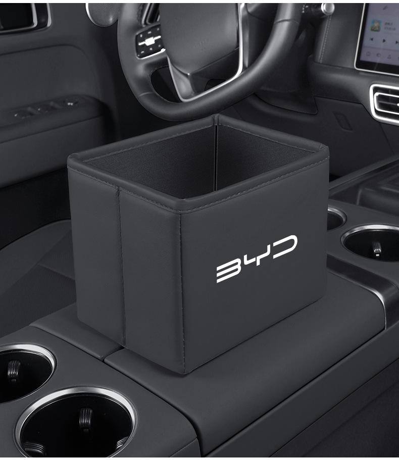 Folding Storage & Trash Organizer for BYD Seagull, Song Plus/Pro, Han, Dolphin, and Qin Cars