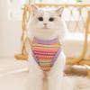 Multi-color Woven Pet Vest Spring and Summer Thin Kitten Hollow Breathable Puppy Dog Teddy Kitten Clothes
