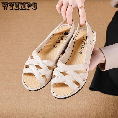 Сандалии римские женские водонепроницаемые и нескользящие с наклонным каблуком персонализированные женские сандалии пляжная обувь