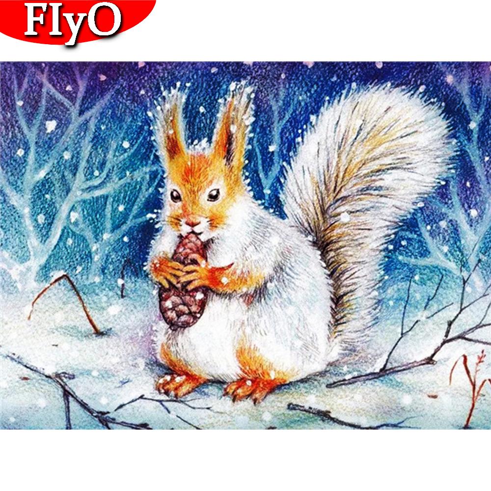 Санта-Клаус DIY 5D алмазная живопись полный круглый горный хрусталь мультфильм Снеговик Алмазная вышивка крестиком мозаика Рождественский подарок