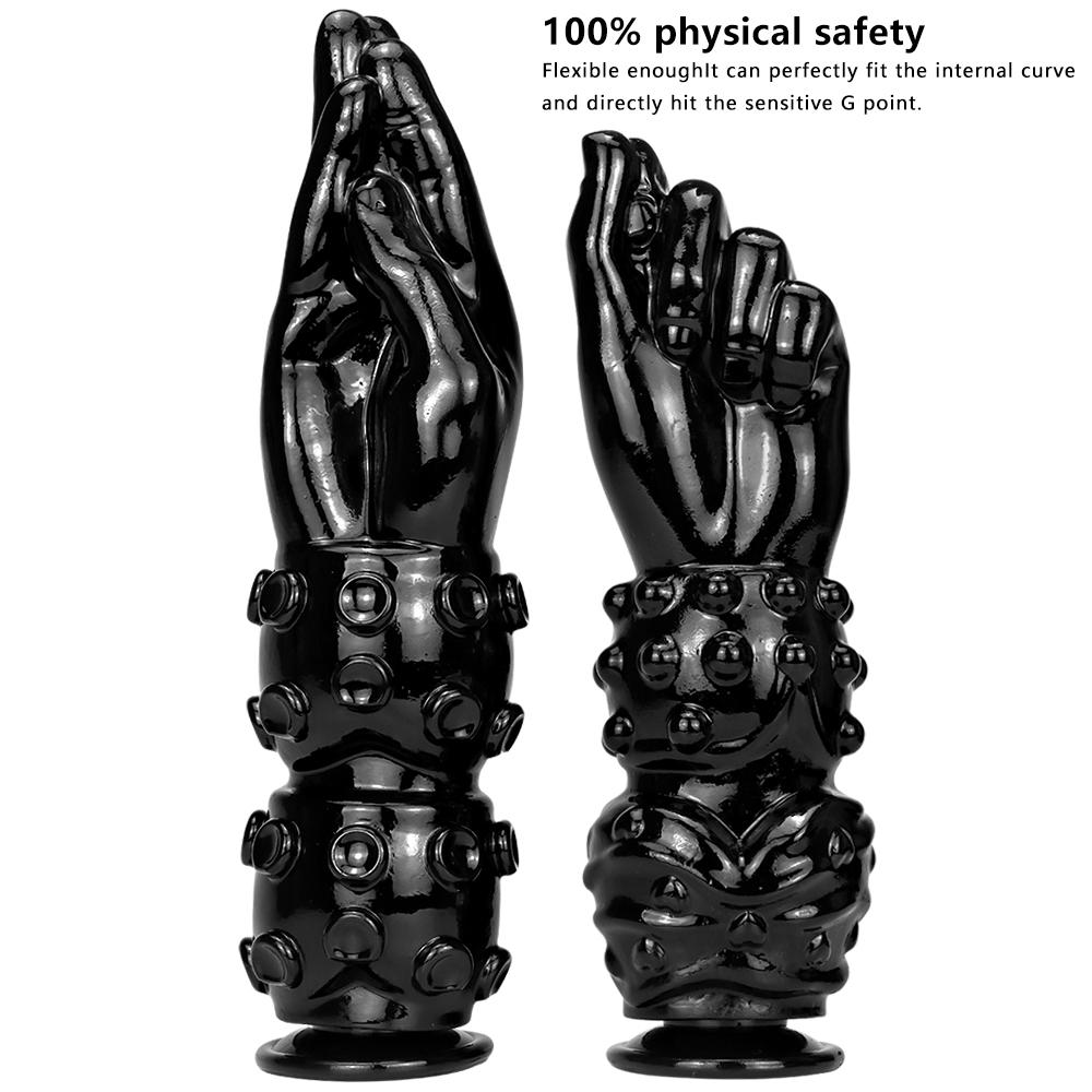 Large Penis Fist Huge Dildo Suction Big Hand Anal Stuffed G-spot Butt Plug Masturbate Anal Plug Sex Toys For Men Women