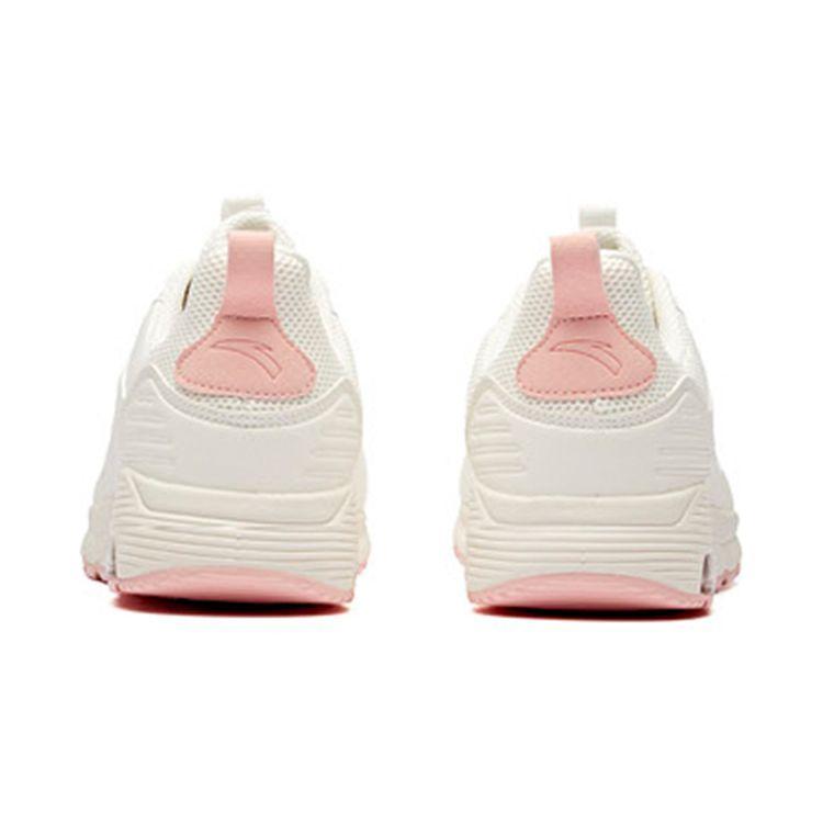Anta Кроссовки Training Series из синтетической кожи, нескользящие, износостойкие, легкие, с низким верхом, женские, белые, розовые 12917775-1