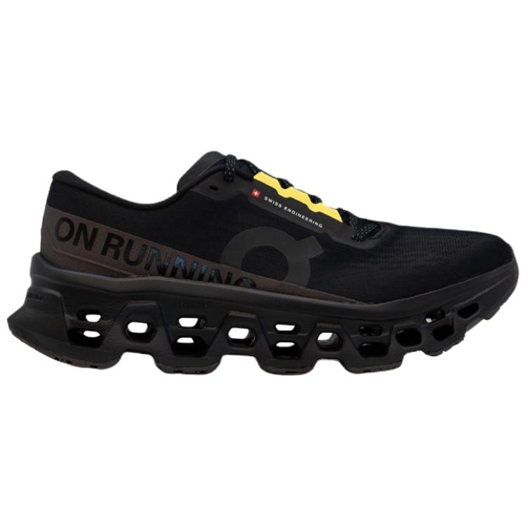 On Cloudmster 3 Versatile Comfortable Breathable Rebound Running Shoes Men sneakers Black 3MG11060082
