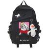 Student Schoolbag, Large-Capacity Business Computer Bag, Animation Cartoon, Chainsaw Man, Peripheral Backpack.