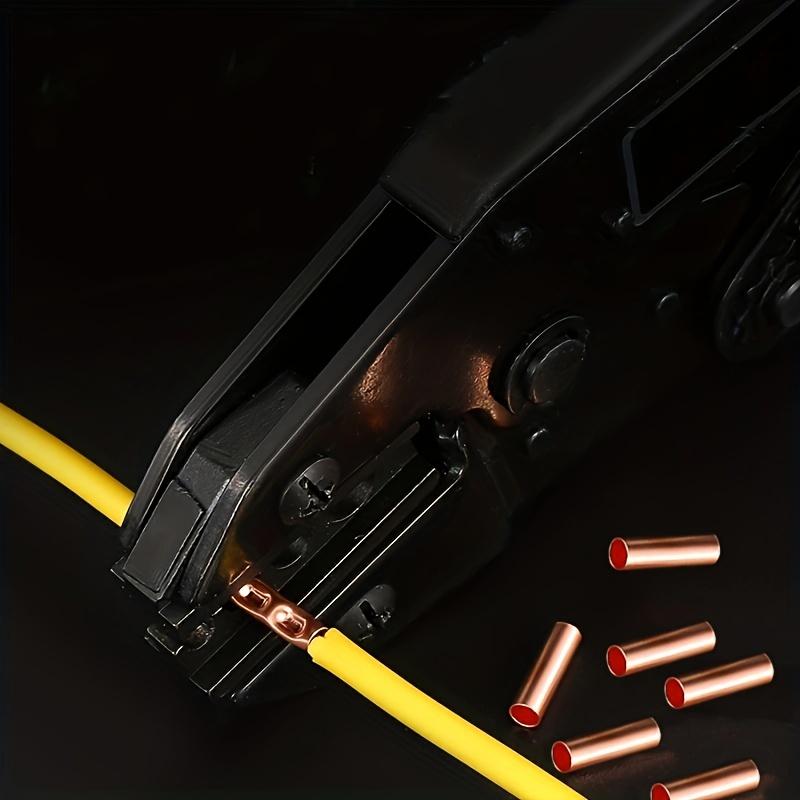 100 шт. прямого соединения напорной трубы холоднопрессованной медной соединительной трубы проводного соединения небольшой медной трубы промежуточного соединения