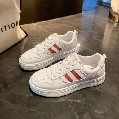 Новые женские повседневные кроссовки для ходьбы, осенние кроссовки на плоской подошве из кожи высокого качества, модные дизайнерские кроссовки на плоской подошве для женщин