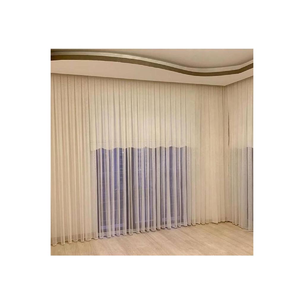 Матовый Rotary Floor Ghost Tulle 1/3 частая плиссированная юбка из тюля для занавесок Bullet Wrinkle Free500 X 250