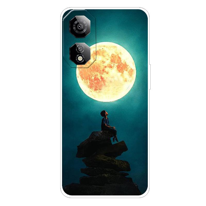 Прозрачный мягкий силиконовый чехол TPU для ZTE Nubia Neo 2 5G 6.72" NubiaNeo2 Neo2 NubiaNeo25G Чехол Z2352N Мультяшные чехлы для телефона Funda